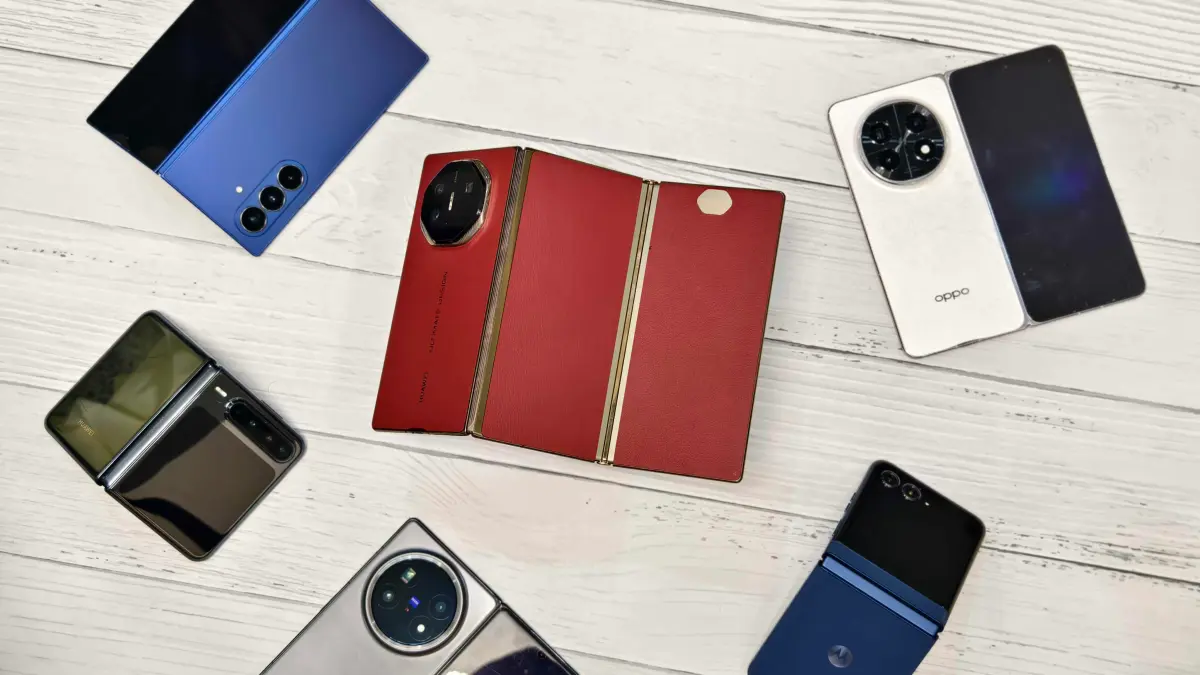 Celular dobrável de última geração