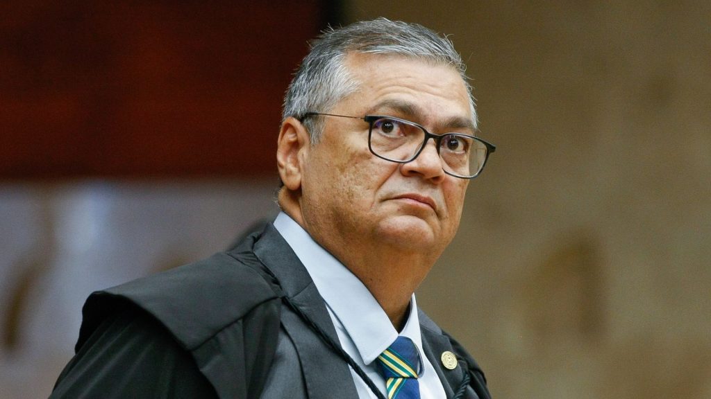 Flávio Dino durante decisão do Supremo Tribunal Federal sobre a Polícia Federal
